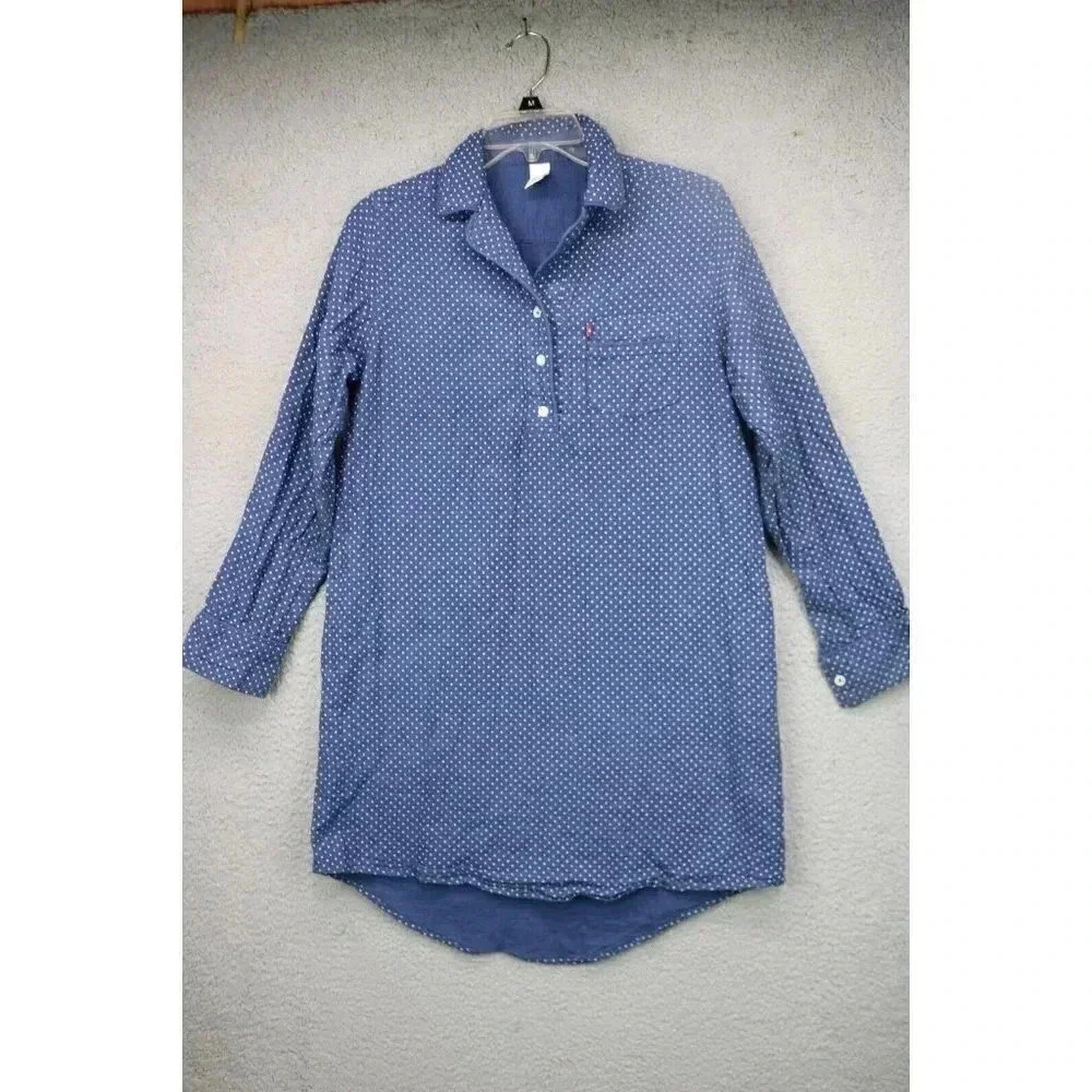 Levi Strauss & Co. Women's NIght Shirt-Size Small-Hi Lo